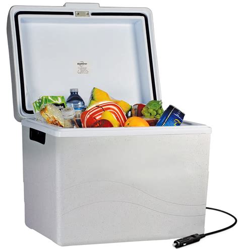 25 litre 12v electric cool box|Koolatron Portable Electric Cooler & Warmer with Handle .